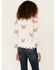 Image #4 - Self Esteem Girls' Butterfly Sweater , Ivory, hi-res