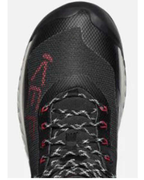 Image #3 - Keen Men's NXIS EVO Waterproof Hiking Boots, Black/red, hi-res