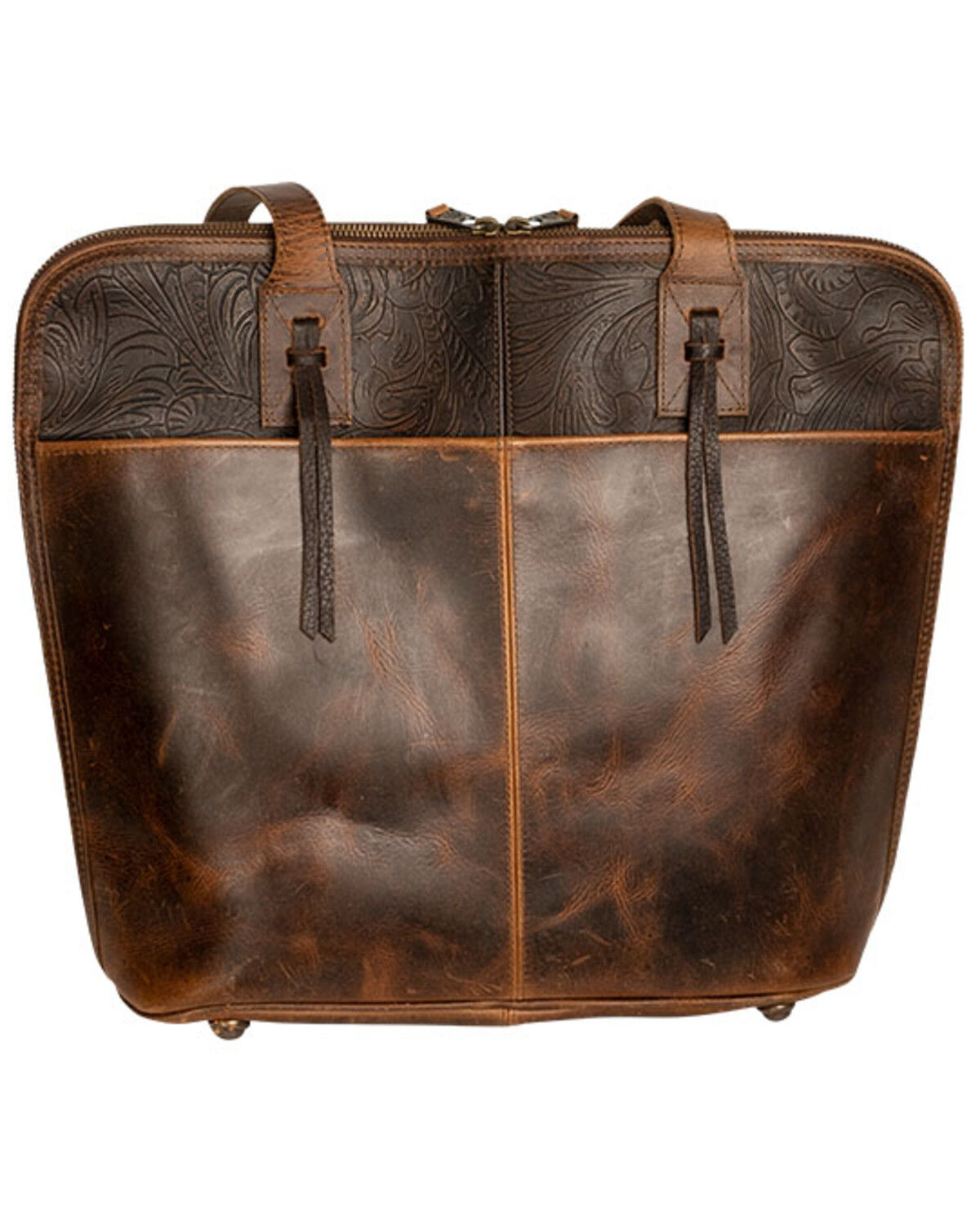 Image #3 - STS Ranchwear by Carroll Women's Chaynee Mountain Laptop Shopper, Brown, hi-res