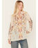 Image #1 - Johnny Was Women's Long Sleeve Floral Embroidered Blouse, Ivory, hi-res