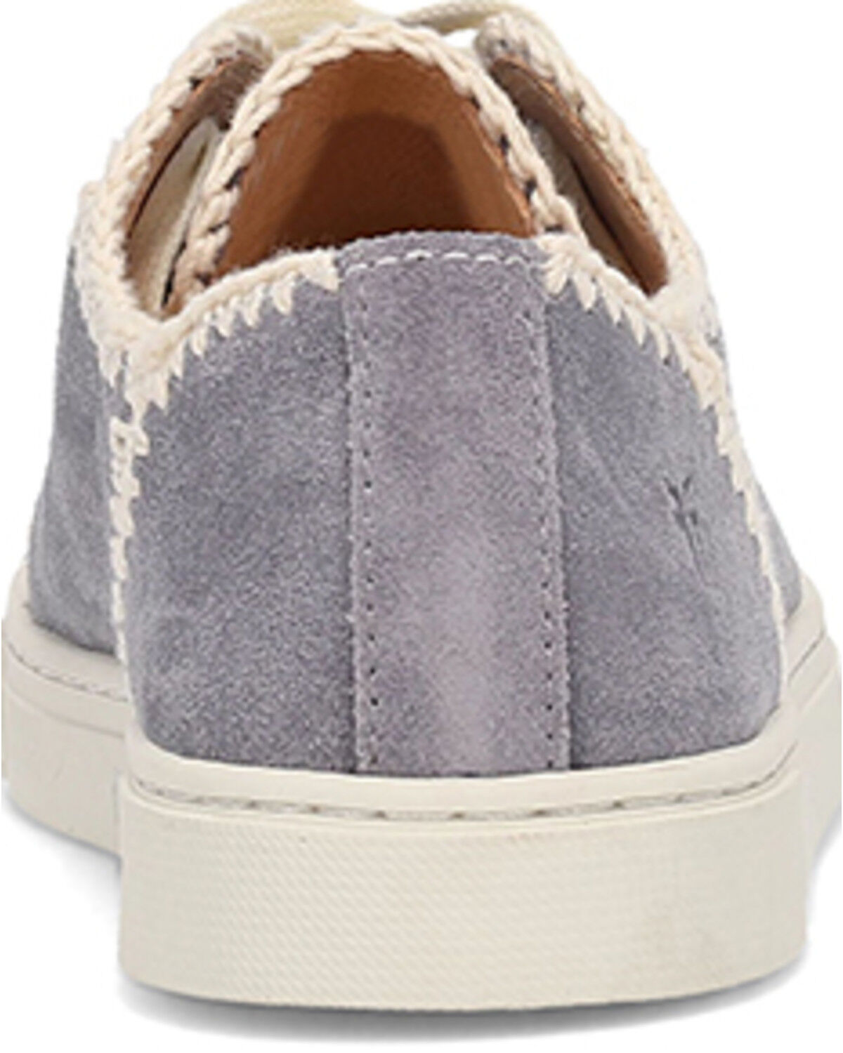 Image #5 - Frye Women's Ivy Crochet Low Lace Sneakers, Grey, hi-res