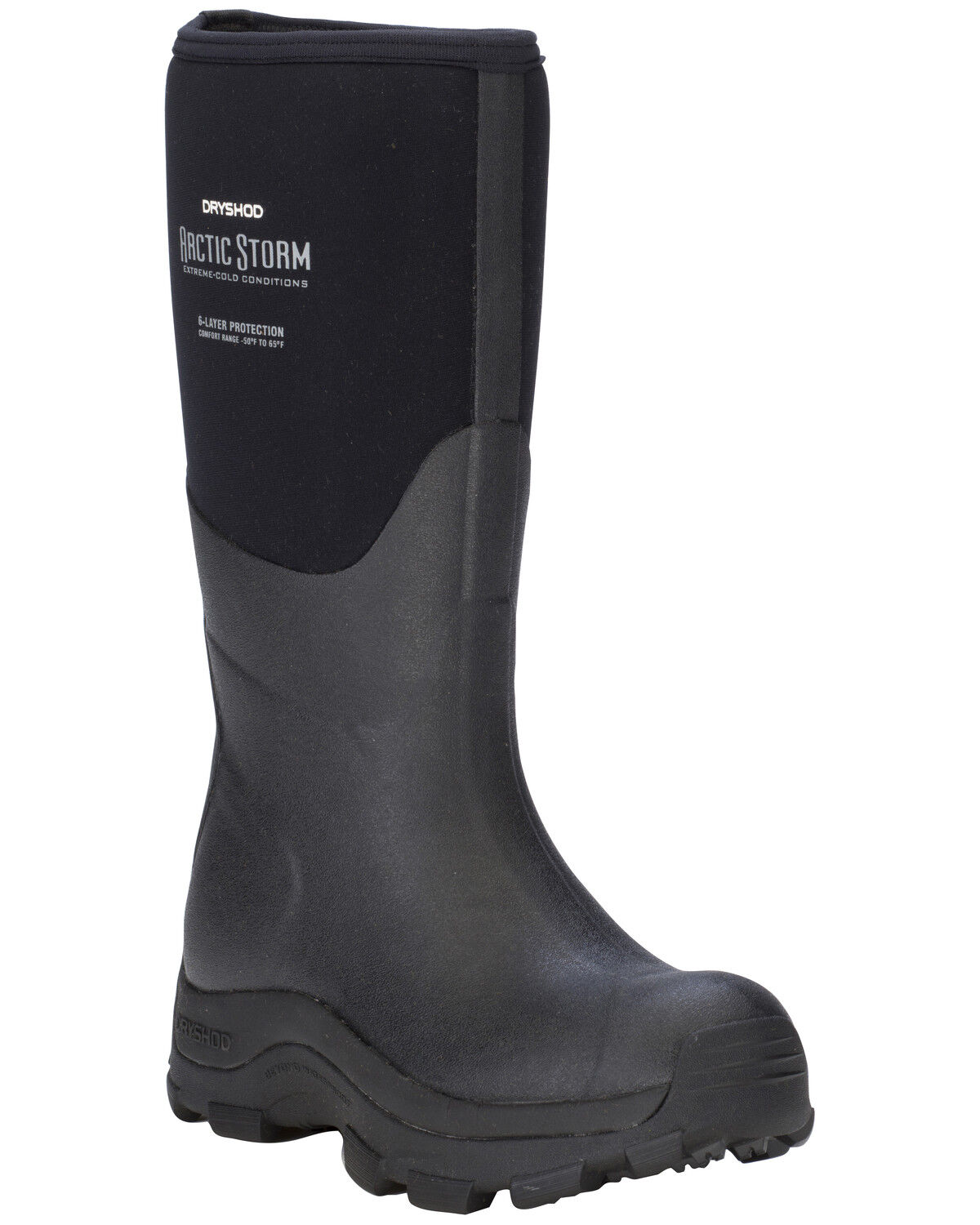 Image #1 - Dryshod Women's Arctic Storm Winter Work Boots, Black, hi-res