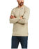 Image #1 - Ariat Men's FR Base Layer Long Sleeve Work T-Shirt - Big, Beige/khaki, hi-res