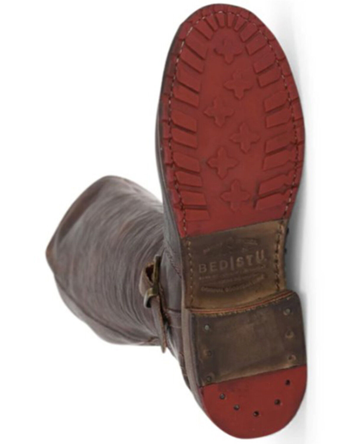 Image #4 - Bed Stu Women's Glaye Wide Calf Tall Fashion Boots - Round Toe, Brown, hi-res