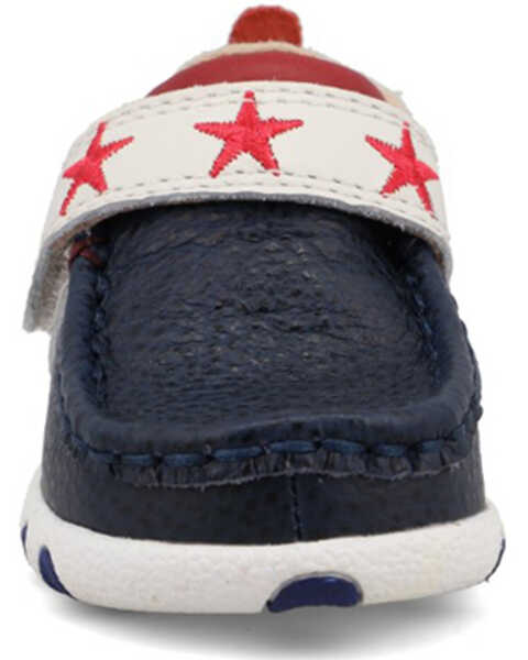 Image #4 - Twisted X Toddler Boys' Patriotic Driving Shoe - Moc Toe, Multi, hi-res