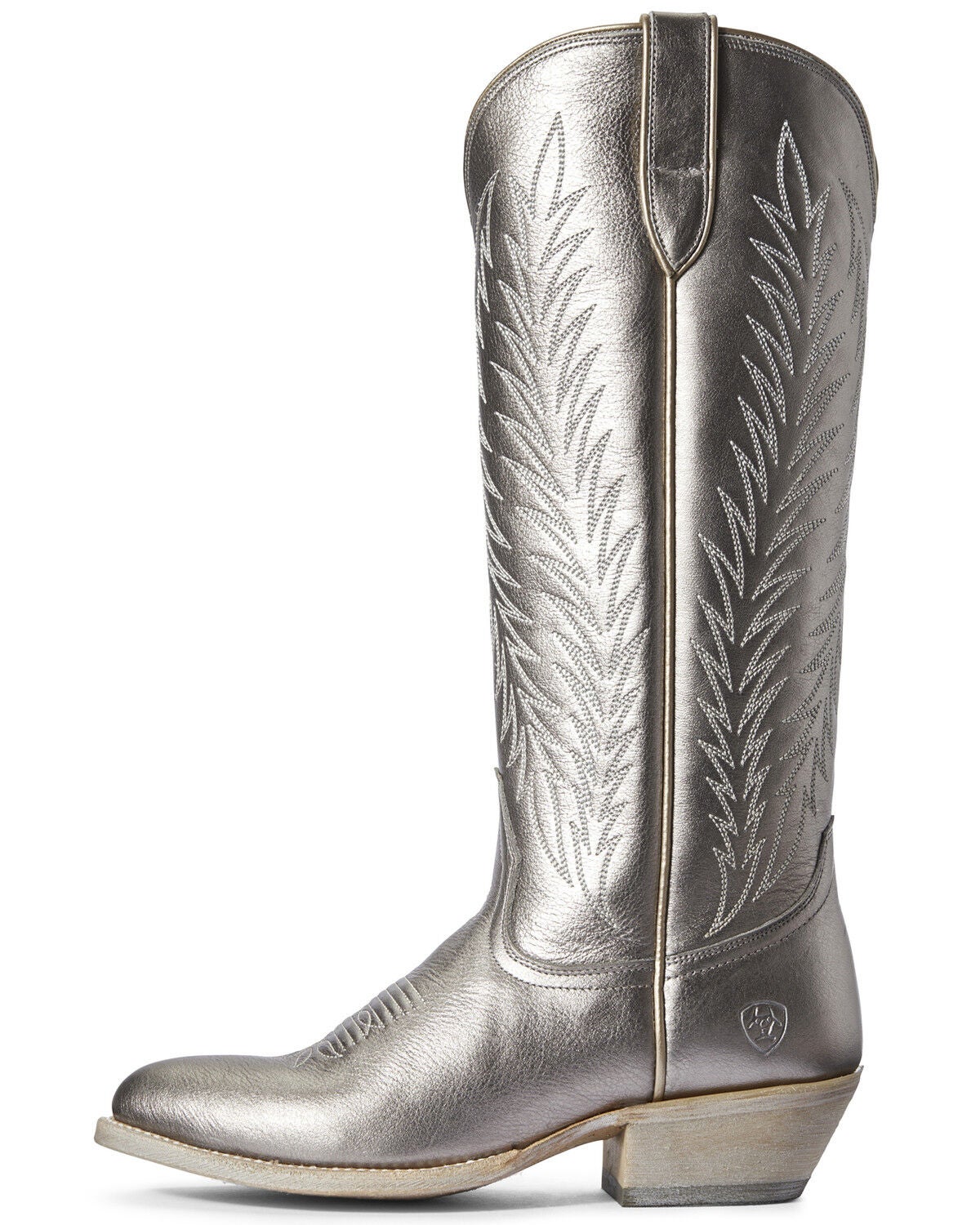 two step in them cowboy boots