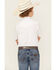 Image #4 - Gibson Trading Co Boys' Solid Short Sleeve Pearl Snap Western Shirt, White, hi-res