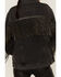 Image #3 - The Andy Jacket by DanielXDiamond: Women's Gray Denim Jacket With Gunmetal Fringe, Charcoal, hi-res
