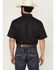 Image #4 - Ariat Men's VentTek Arrows Geo Print Short Sleeve Button-Down Western Shirt, Black, hi-res