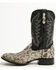 Image #3 - Cody James Men's Exotic Anaconda Western Boots - Broad Square Toe, Black, hi-res