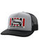 Image #1 - Hooey Men's Sudan Logo Patch Trucker Cap, Grey, hi-res