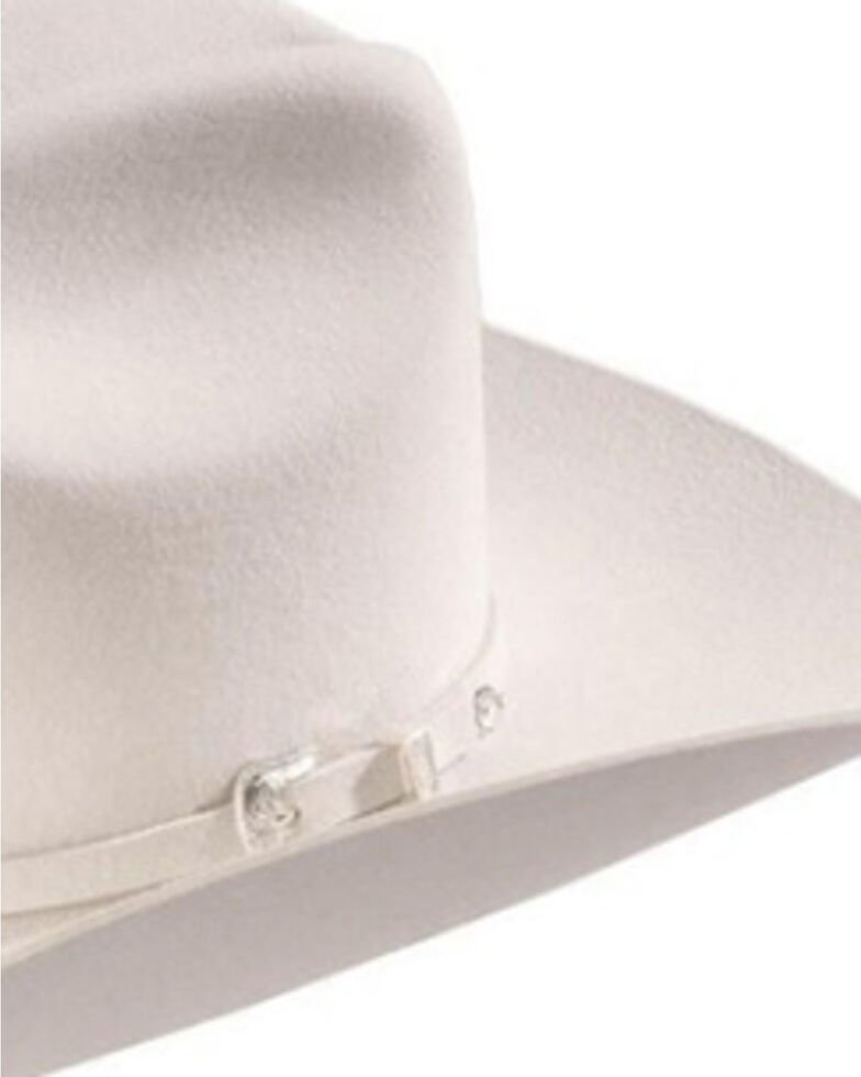 Resistol Men's 2X Pageant Wool Felt Cowboy Hat, White, hi-res