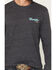 Image #4 - Wrangler Men's Long Live Cowboys Long Sleeve Graphic T-Shirt, Heather Grey, hi-res