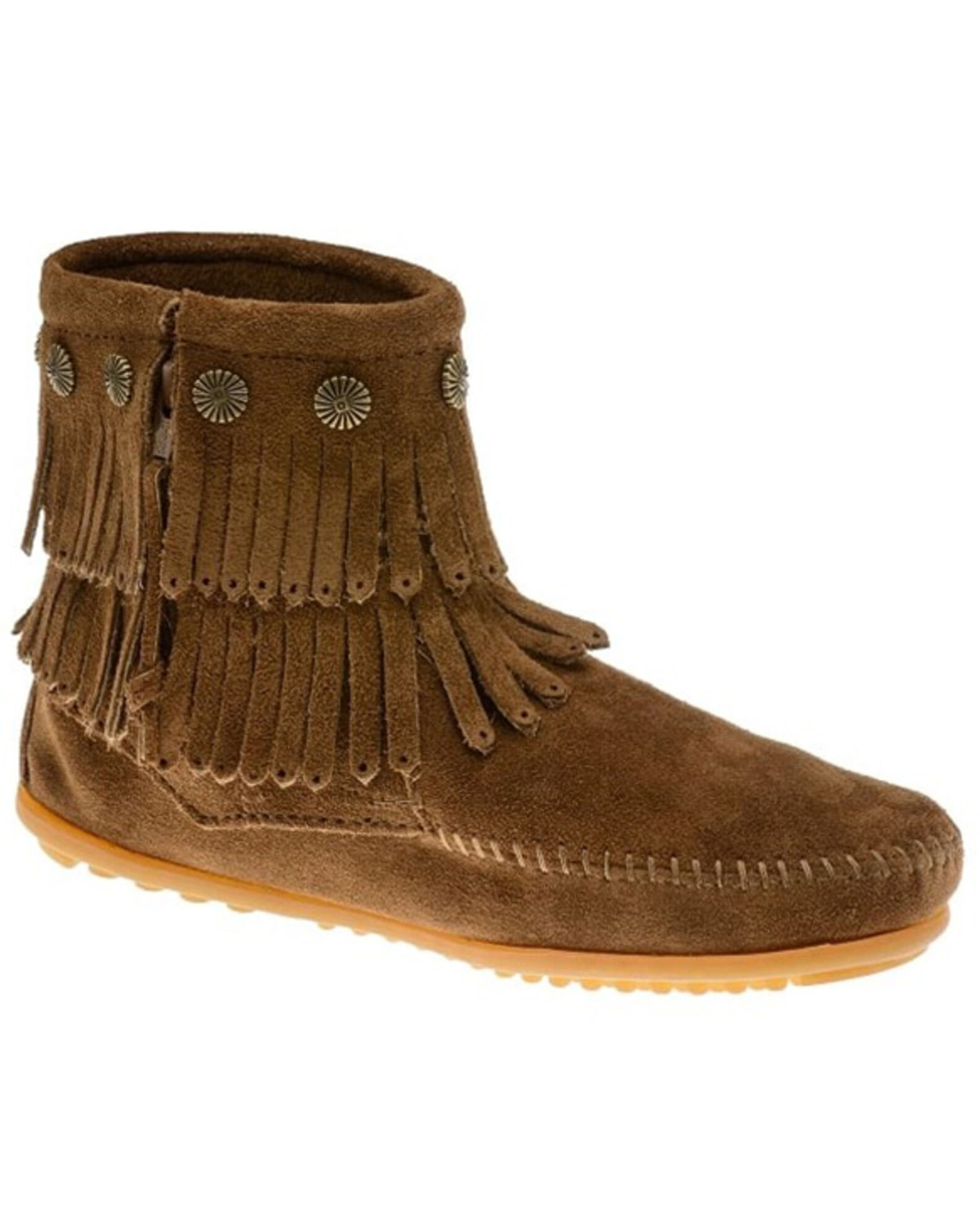 Minnetonka fringed moc clearance