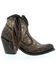 Image #2 - Liberty Black Women's Chloe Leopard Print Braided Fringe Western Booties - Snip Toe, Tan, hi-res