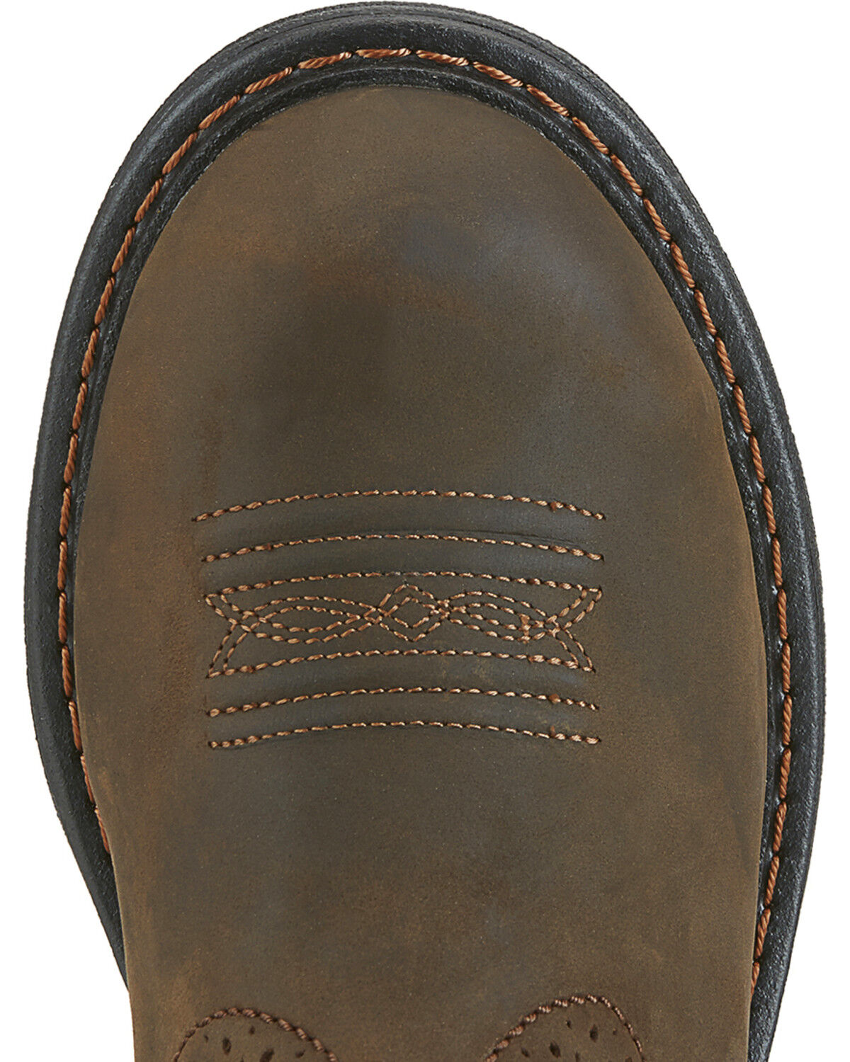 Image #4 - Ariat Waterproof Tracey Pull On Waterproof Work Boots - Composite Toe, Distressed, hi-res