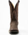 Cody James Men's Exotic Caiman Belly Western Boots - Broad Square Toe, Chocolate, hi-res