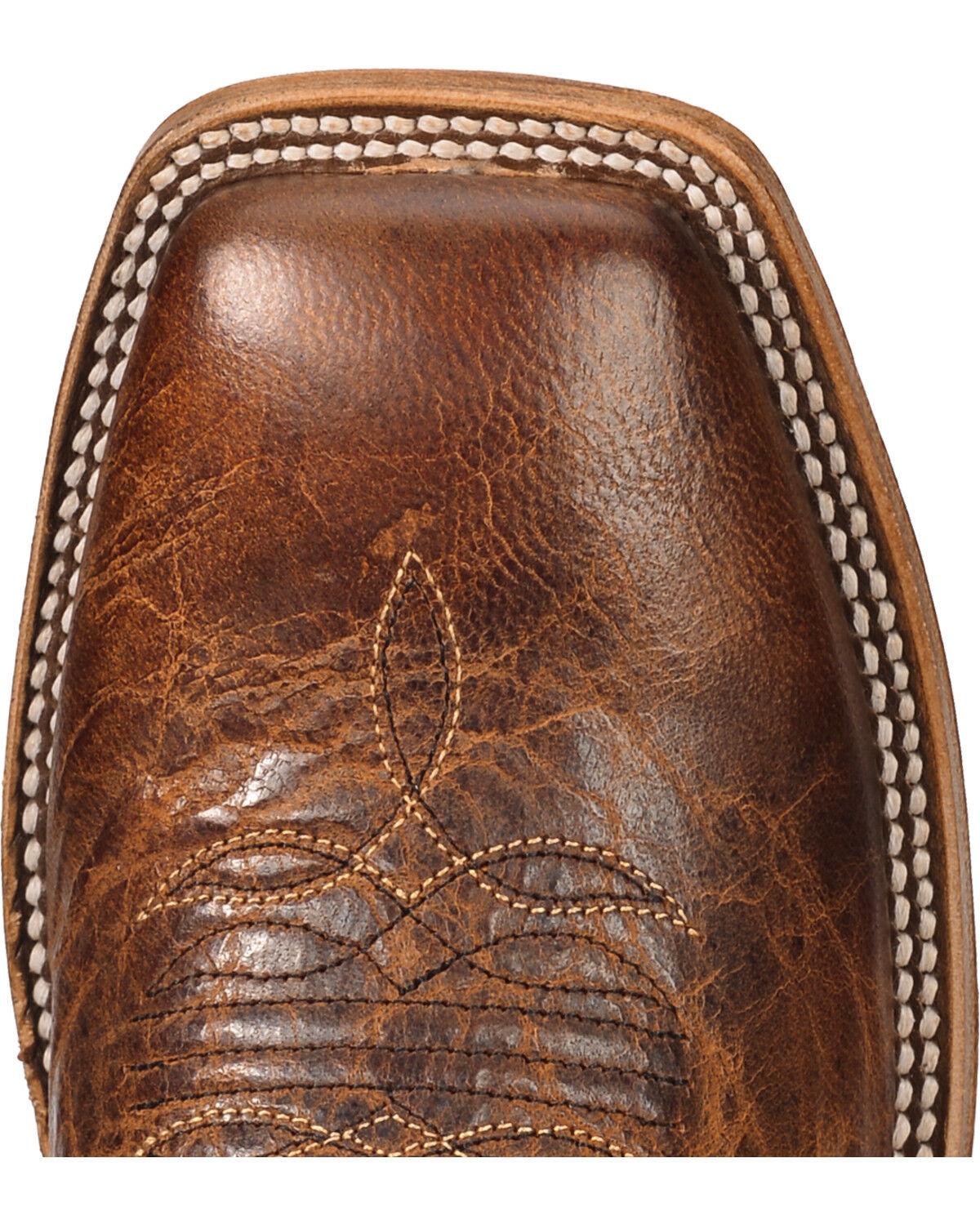 Image #6 - Tony Lama Men's Cabra Foot Western Boots - Square Toe, Honey, hi-res