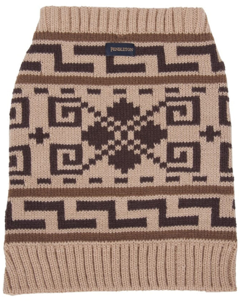 Pendleton Pet Classics Westerly Dog Sweater - Small, Brown, hi-res
