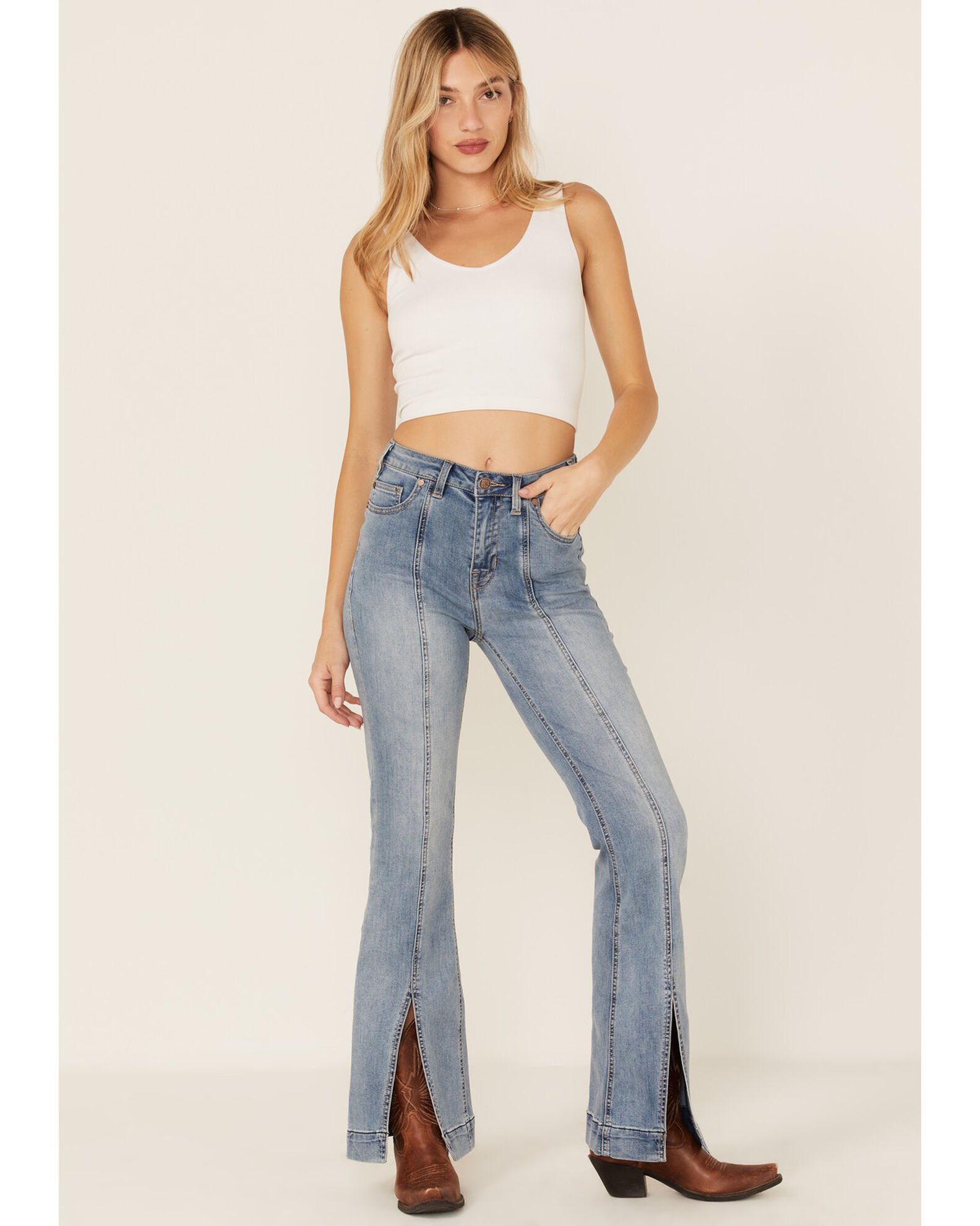 Rock & roll trouser jeans deals
