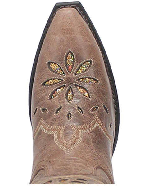 Image #6 - Laredo Women's Smooth Operator Western Boots - Snip Toe, Taupe, hi-res