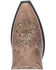 Image #6 - Laredo Women's Smooth Operator Western Boots - Snip Toe, Taupe, hi-res