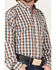 Image #3 - Ariat Men's Wrinkle Free Scout Plaid Button Down Western Shirt , Blue, hi-res
