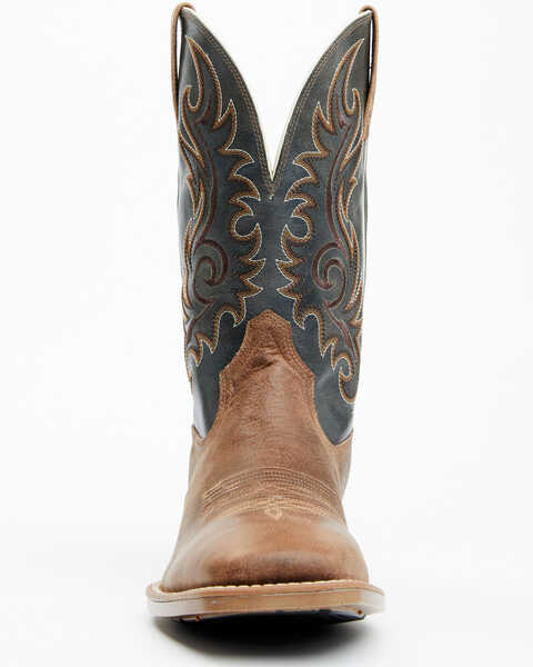Image #4 - Ariat Men's Lasco Ultra Light Western Performance Boots - Broad Square Toe, Beige, hi-res