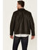 Moonshine Spirit Men's Gearhead 2.0 Faux Leather Zip-Front Moto Jacket , Black, hi-res