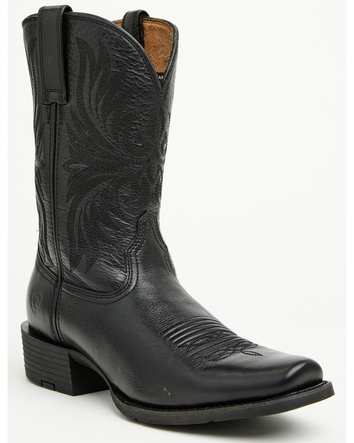 Image #1 - Ariat Men's Sport Performance Western Boots - Square Toe, Black, hi-res