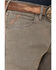 Image #2 - Ariat Men's M5 Fossil Hansen Straight Stretch Jeans, Grey, hi-res