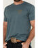 Image #4 - Kimes Ranch Men's Shielded Logo Short Sleeve Graphic T-Shirt, Indigo, hi-res