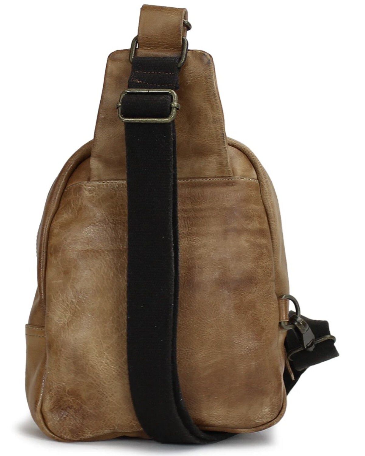 Image #3 - Bed Stu Women's Beau Crossbody, Distressed Brown, hi-res