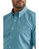 Image #2 - Wrangler Men's Classic Paisley Print Short Sleeve Button-Down Western Shirt, Blue, hi-res