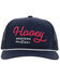 Image #3 - Hooey Men's OG Rope Detail Trucker Cap, Navy, hi-res