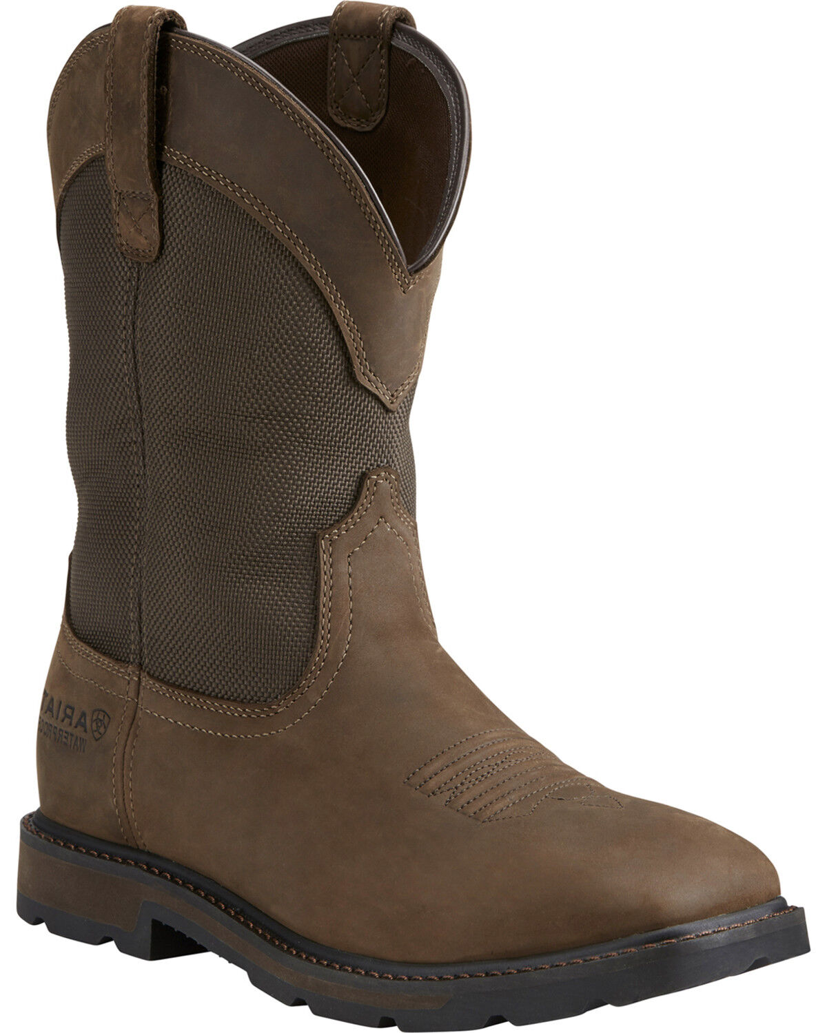 mens square toe work boots clearance