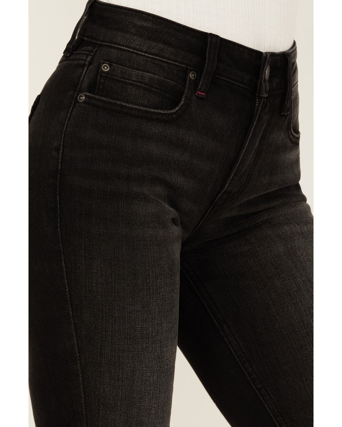 Image #2 - Idyllwind Women's Shadow Lane Mid Rise Stretch Bootcut Jeans, Black, hi-res
