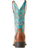 Image #3 - Ariat Women's Round Up StretchFit Western Boots - Broad Square Toe, Brown, hi-res