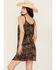 Image #4 - Shyanne Women's Printed Sleeveless Mini Dress, Dark Brown, hi-res