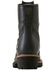 Image #3 - Ariat Men's 8" Logger Shock Shield Waterproof Work Boots - Soft Toe, Black, hi-res