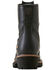 Image #3 - Ariat Men's 8" Logger Shock Shield Waterproof Work Boots - Soft Toe , Black, hi-res