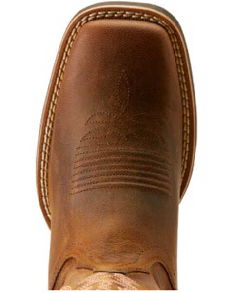 Image #4 - Ariat Women's Olena Performance Western Boots - Broad Square Toe, Brown, hi-res