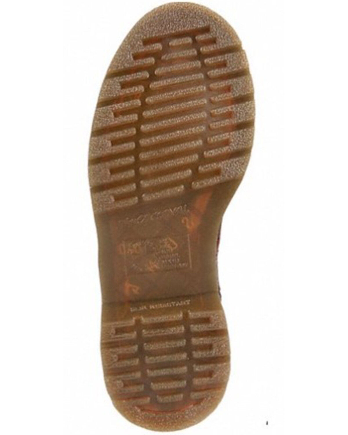 Image #2 - Dr. Martens Maple Lace-Up Work Boots - Steel Toe, Mahogany, hi-res