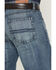 Image #4 - Cody James Men's Texas Wash Wyatt Slim Bootcut Stretch Denim Jeans, Dark Wash, hi-res