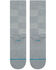 Image #3 - Stance Men's Down And Out Crew Socks, Blue, hi-res