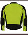 Image #3 - Milwaukee Leather Men's High Visibility Mesh Racer Jacket with Removable Rain Liner - 5X, Bright Green, hi-res