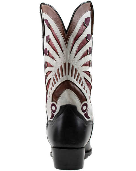 Image #5 - Dan Post Men's Tom Horn Western Boots - Snip Toe, Black, hi-res