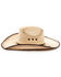 Image #3 - Twister Fired Straw Cowboy Hat, Dark Brown, hi-res