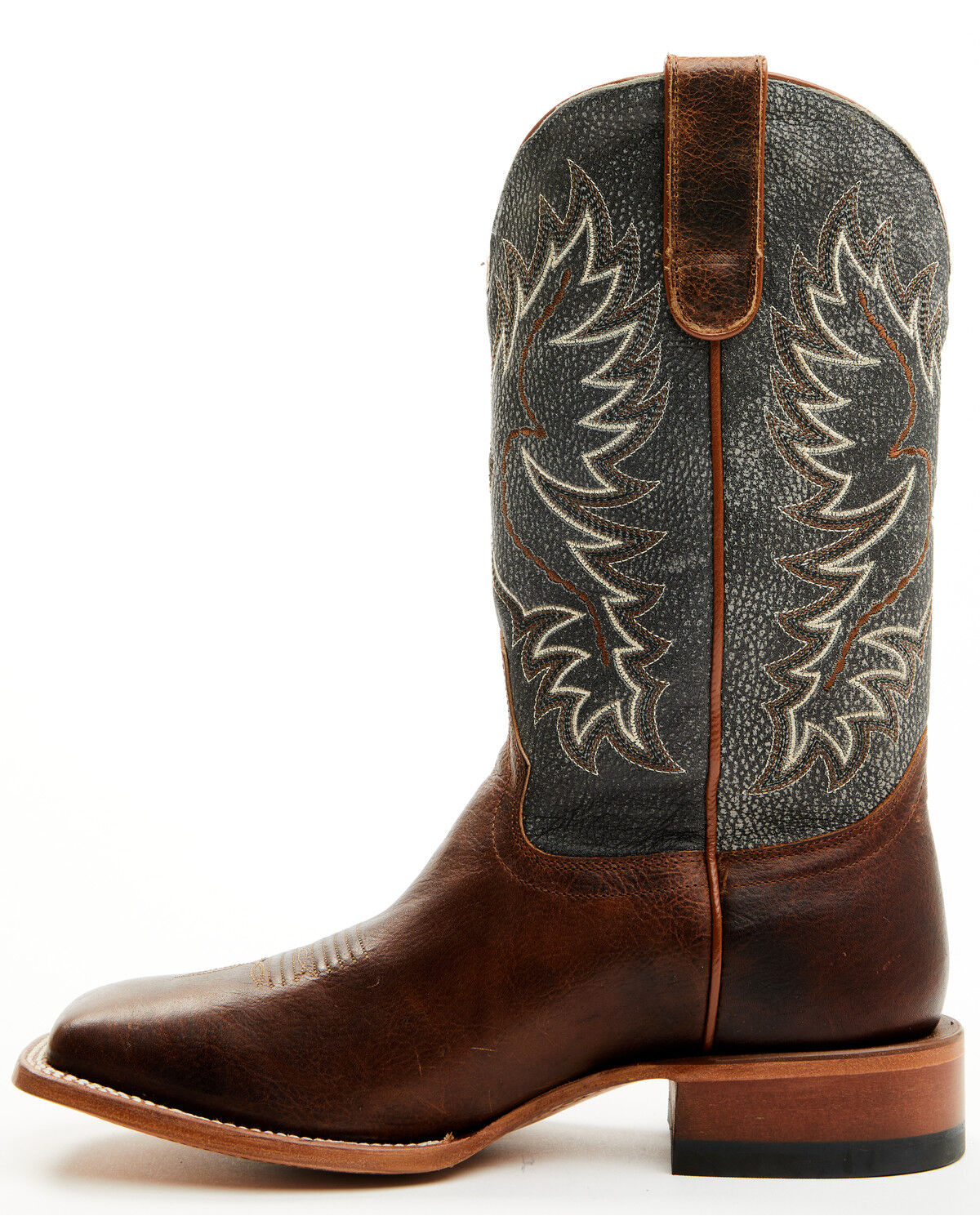 Image #3 - Cody James Men's Montana Western Boots - Broad Square Toe, Brown, hi-res