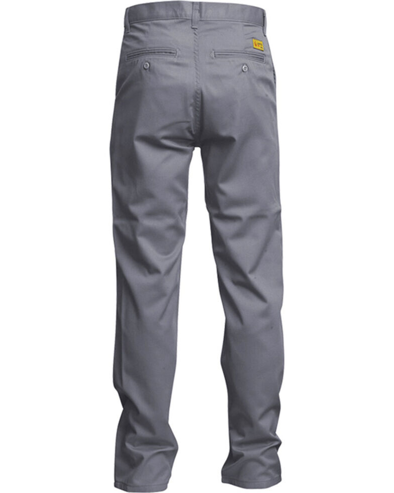 Lapco Men's Grey FR UltraSoft Uniform Pants - Straight Leg , Grey, hi-res